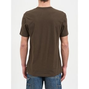 [해외배송] 제임스펄스 코튼 크루넥 반팔 티셔츠 NMLJ3311PORCUPINE BROWN