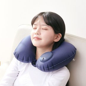 N트래블 에어펌프 목베개 N1B 목쿠션 휴대용 여행용 기내용