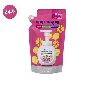 아이깨끗해 거품형 상큼한 레몬향 리필 200ml 24개