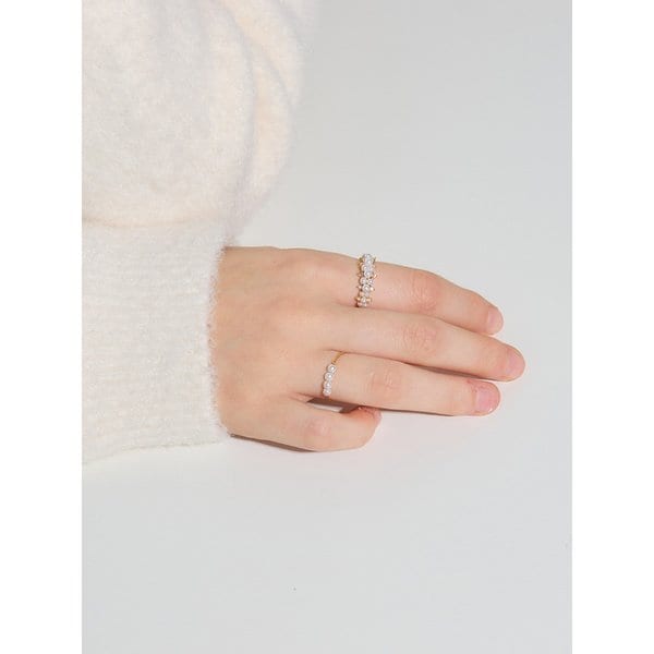 LB_Droplets pearls ring