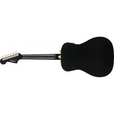 Fender 엘레아코 Joe Strummer Campfire, Walnut Fingerboard, Matte Black 소프트 케이스 포함