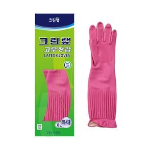 고무장갑 특대 핑크