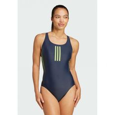 4785814 Adidas 3-STRIPES GRAPHIC V-BACK - Swimsuit legend ink 91245661