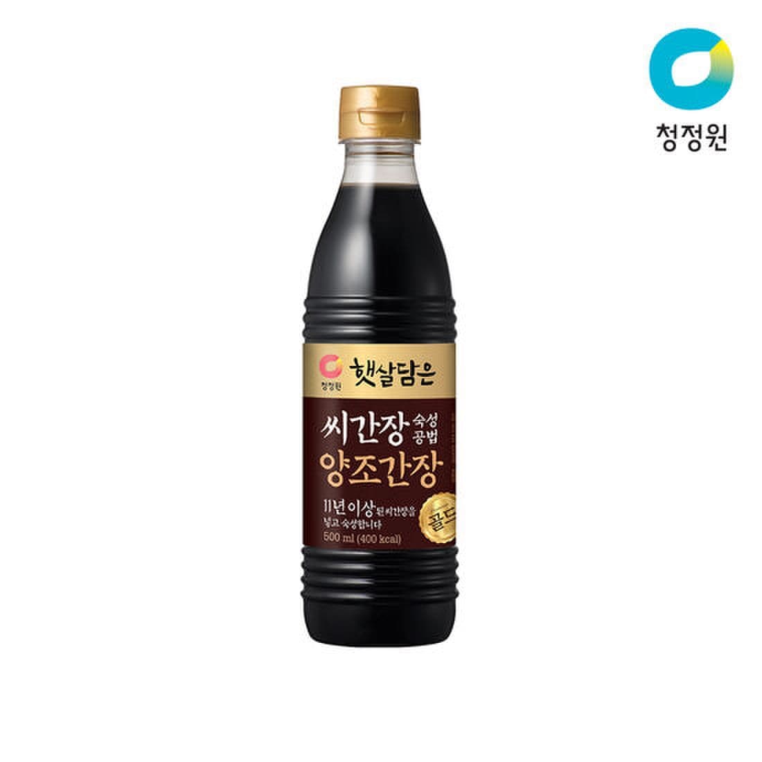 청정원 씨간장 숙성 양조간장 골드 500ml, 믿고 사는 즐거움 SSG.COM