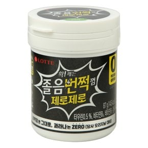 롯데 졸음번쩍껌 제로제로87g