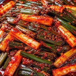 *핫딜*전통 남도식 대파김치 1kg 여수돌산갓김치 1.2kg 매운맛 실비김치 1.2kg 별미 김치 모음전