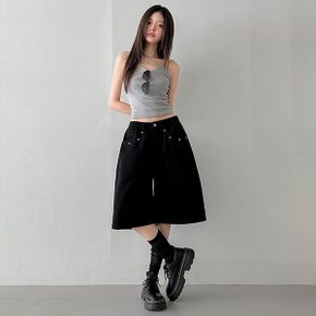 자체제작 사이드핀턱 스터드 버뮤다 팬츠 mb 8081c_P427117321