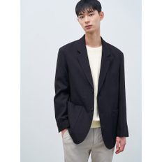 [24SS]울 솔리드 재킷  네이비 (BC4111C01R)