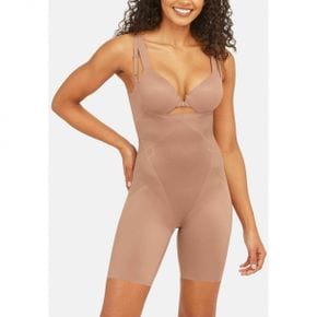 2936738 Spanx 스판x ThINSTINCTS 2.0 OPEN-BUST MID-THIGH BODYSUIT - 바디 카페 오레