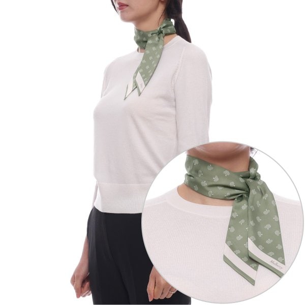 [부산점] 25FW 여성 트리 스키니 스카프 (VS4774 984 R563 25F)