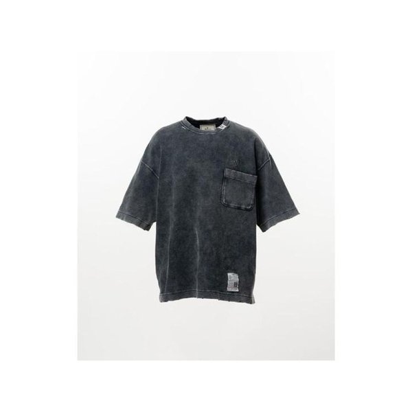 26SS 메종 미하라 야스히로 반팔 티셔츠 J16TS811 BLACK DOM