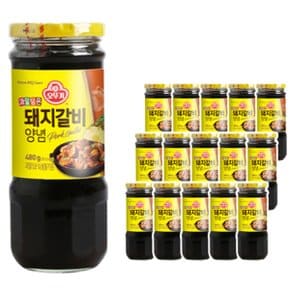 오뚜기 돼지갈비양념 480g x 15개