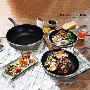 [BIZ][ROYALTUDOR] 로얄튜더 IH 비첸 후라이팬 3종세트(20후+28후+28궁)