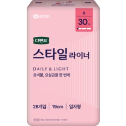 디펜드 스타일 라이너 무향 롱 28개입