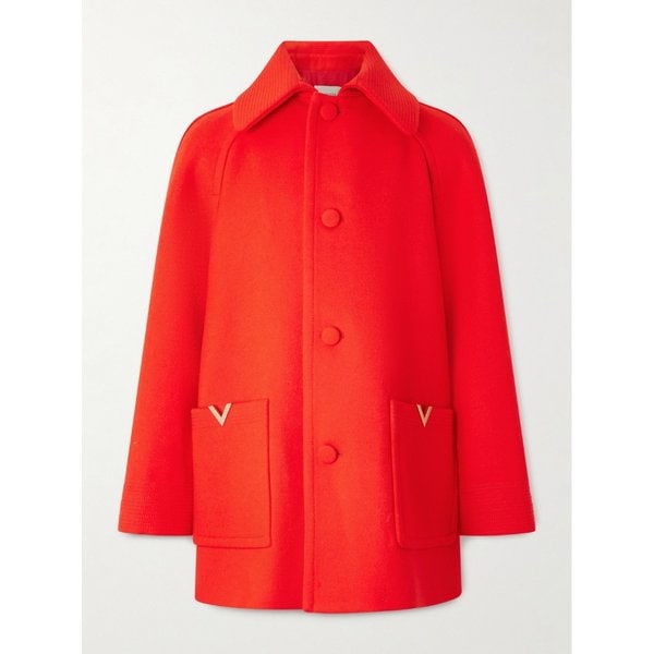 장식 울 코트 46376663162925525