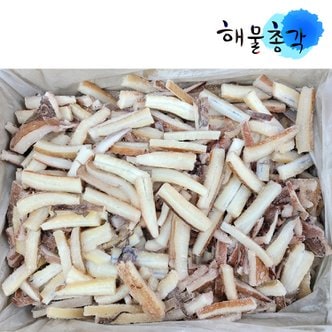 해물총각 대왕오징어 귀채 냉동 오징어 귀채 4kg