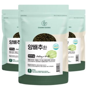 참굿즈 국내산 양배추환 500g 3팩