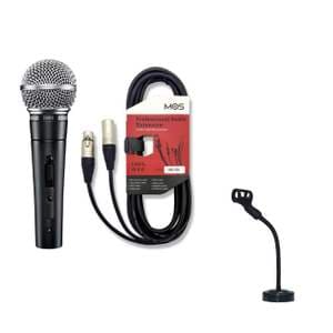 SHURE SM58SK 수업 행사용 마이크 패키지 SM58MDT12