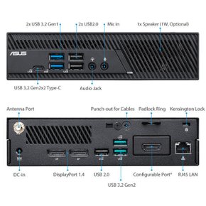 MiniPC PB63-B-B70202MH i7-14700 (64GB 램/4TB M.2 Gen4 SSD)  인텔 14세대 i7-14700 CPU 장착 미니PC