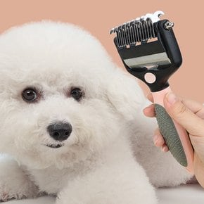 반려동물 털갈이 브러쉬 강아지 고양이 죽은털제거