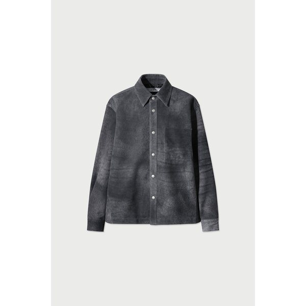 [여주점] [이로] 남성 Ombre 데님 라이크 가죽 셔켓 IQJLS25705GYX