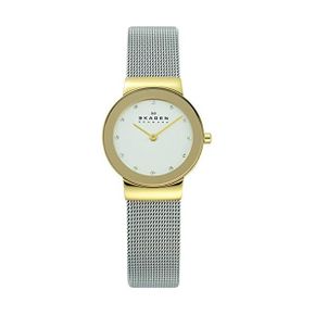 독일 스카겐 여자 손목시계 808274 Skagen 여성Freja Lille Zweizeiger스테인리스 시계