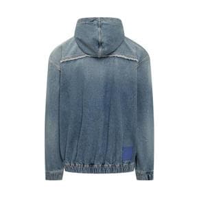 24SS 마르셀로 불론 자켓 CMYE01CS24DEN001 3400 BLUE