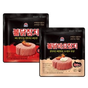 사조 불닭참치 100g(파우치) x 1개 + 불닭마요참치 100g(파우치) x 1개