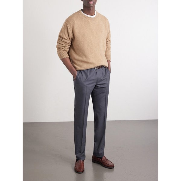 슬림 울 팬츠 46376663163003675