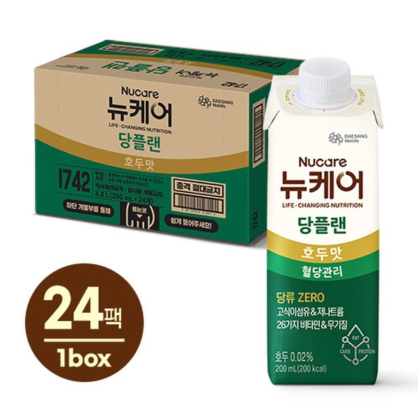 당플랜호두맛 200ml (24입) , 1박스