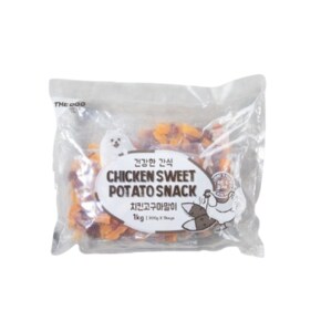 몰리스 더독 치킨고구마말이 치킨 고구마맛 1kg