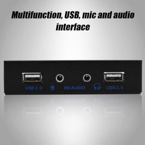 3.5 9 USB2.0 PC 전면 패널 인치 핀 플로피 전면 패널 외장 카드 리더 전면 패널 마이크 오디오