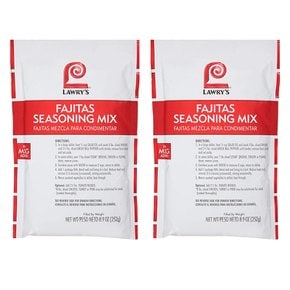 [해외직구]로리스 파지타 시즈닝 믹스 252g 2팩 / Lawry`s Fajitas Seasoning Mix 8.9oz