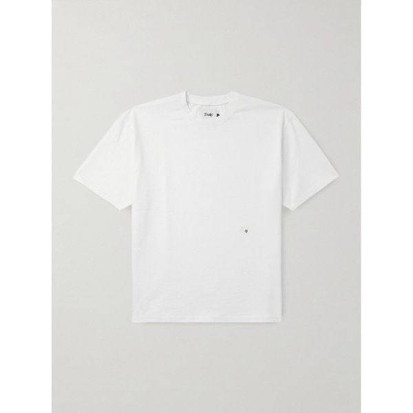 드레익스 자수 코튼 저지 티셔츠 46376663162925739