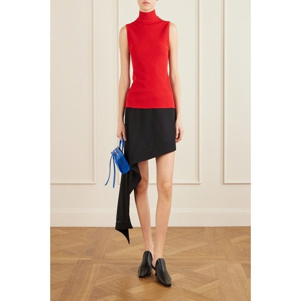 리브 니트 터틀넥 탑 46376663163050406