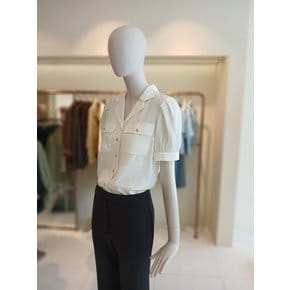 [여주점] 씨씨콜렉트 오픈카라크링클블라우스 E262psc264/E262psc265