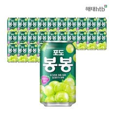 [코카콜라직영 H]  봉봉 포도 340ml 24캔