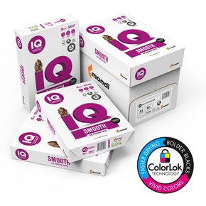 몬디 IQ SMOOTH 복사용지 A3용지 100G 2000매 ColorLok 높은평활도 정밀평탄도 탄소중립