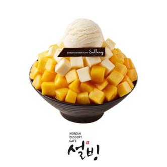 설빙 애플망고치즈설빙