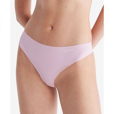 Calvin Klein 우먼 캘빈클라인 Invisibles Thong 언더웨어 D3428 - 모브 미스트 8062767