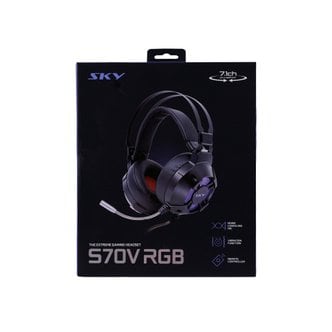  스카이디지탈 SKY S70V RGB 게이밍 헤드셋