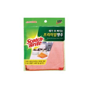 3M 때가 쏙 빠지는 프리미엄 행주/오렌지