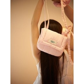 Pillow bag _ Pink stripe