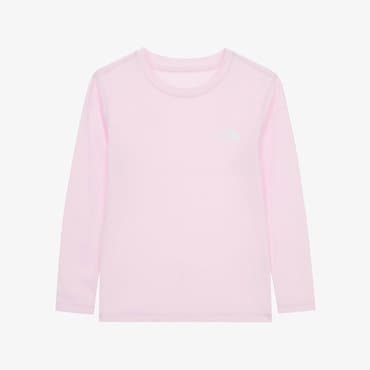 노스페이스 [노스페이스키즈 공식] NT7TR20V 키즈 서프사이드 긴팔 라운드 티_LIGHT PINK