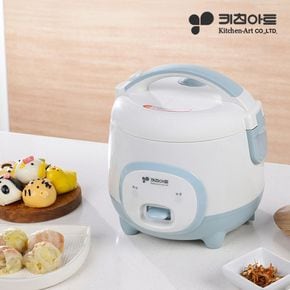 3인용 소형 미니 보온 전기밥솥 KRC-3096 /블루대체..[35399510]
