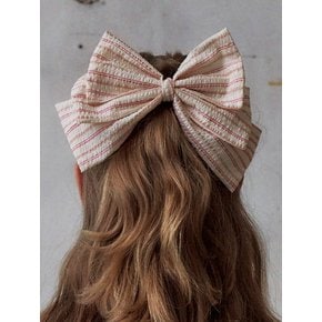 Cotton String Patterned Vintage Big Hairpin[Red]