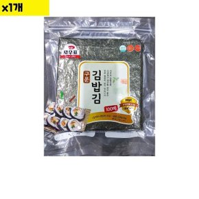 식자재 새우표 김밥김 100매 200g x1개 (WDABEA2)