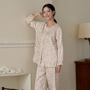 국내제작 60수 순면 주자직 여성 잠옷 세트 실크 파자마