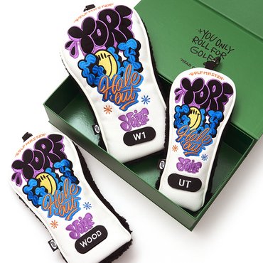 타이틀리스트 [정품] YORF HEAD COVER HOLE OUT 욜프 홀아웃 헤드커버 단품/세트