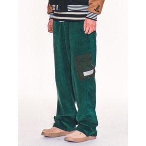 MUMBLE CARGO CORDUROY PANTS (GREEN)